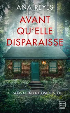 Avant qu'elle disparaisse, couverture