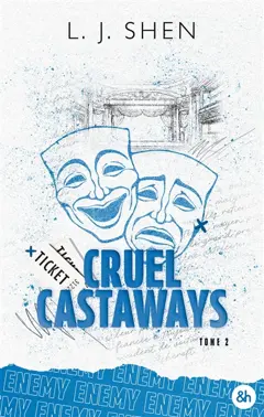 Cruel castaways, tome 2 : Enemy, couverture