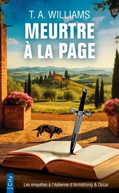 Les enquêtes à l'italienne d'Armstrong & Oscar. Meurtre à la page, couverture