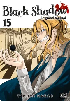 Black shadow, tome 15, couverture