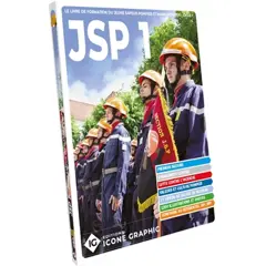 Formation des jeunes sapeurs-pompiers : JSP, tome 1 : Le livre de formation du jeune sapeur-pompier et marin-pompier, cycle 1 : premiers secours, engagement citoyen, lutte contre l'incendie, valeurs et culture pompier, 27 vidéos de gestes de secours, 1.200 illustrations et photos, conforme au référentiel JSP-JMP