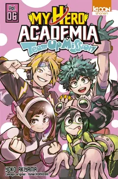 My hero academia : Team up mission, tome 6, couverture