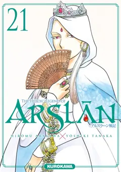 The heroic legend of Arslân, tome 21, couverture