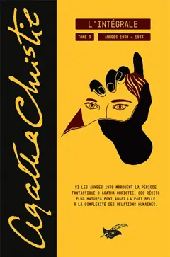 Agatha Christie : l'intégrale, tome 3 : Années 1930-1933, couverture