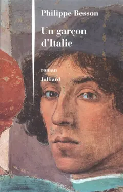 Un garçon d'Italie, couverture