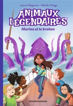 Animaux légendaires, tome 1 : Marina et le kraken, couverture