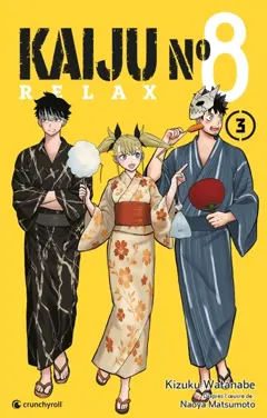 Kaiju n° 8 : relax, tome 3, couverture
