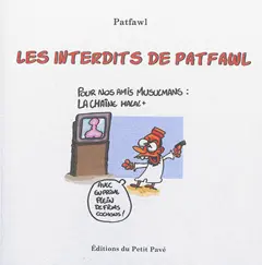 Les interdits de Patfawl : autopsie post mortem d'un dessinateur amuseur trop mortel, couverture