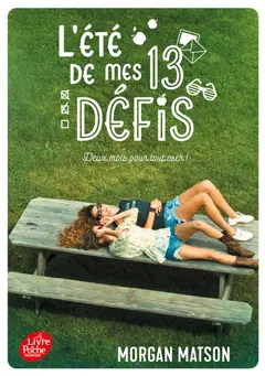 L'été de mes 13 défis, couverture
