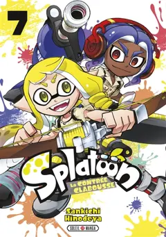 Splatoon : la Contrée Clabousse, tome 7, couverture