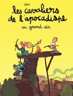 Les cavaliers de l'apocadispe, tome 5 : Au grand air, couverture