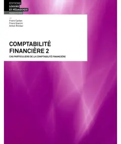 Comptabilité financière, tome 2 : Cas particuliers de la comptabilité financière