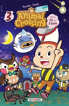 Welcome to Animal crossing : new horizons : mon île de rêve, tome 3, couverture