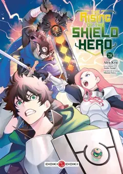 The rising of the shield hero, tome 28, couverture