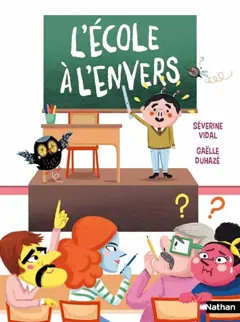 L'école à l'envers, couverture