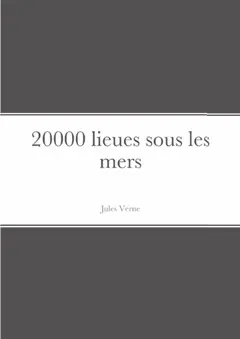 Vingt mille lieues sous les mers, couverture
