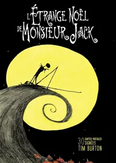 L'étrange Noël de monsieur Jack : 30 cartes postales signées Tim Burton