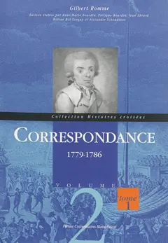 Correspondance, tome 2 : 1779-1786, couverture