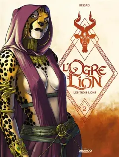 L'ogre lion, tome 2 : Les trois lions, couverture