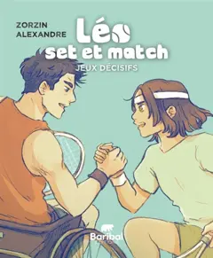 Léo, set et match, tome 3 : Jeux décisifs, couverture