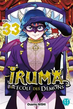 Iruma à l'école des démons, tome 33, couverture