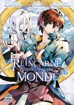 Réincarné dans un autre monde, tome 16, couverture