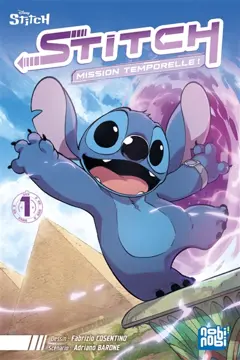 Stitch : mission temporelle !, tome 1, couverture