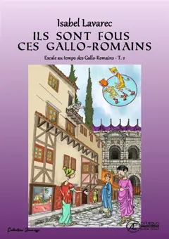 Naïs et Totoche. Escale au temps des Gallo-Romains, tome 2 : Ils sont fous ces Gallo-Romains : roman jeunesse