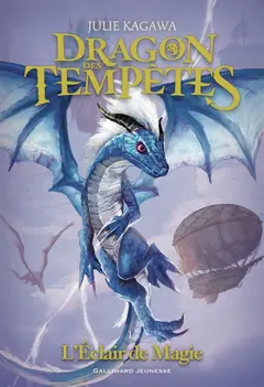 Dragon des tempêtes, tome 1 : L'éclair de magie, couverture