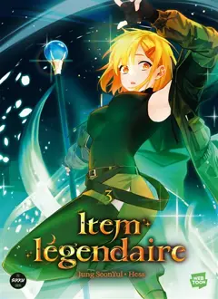Item légendaire, tome 3, couverture
