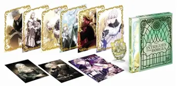 Les intrigues d'une Borgia, vol. 3 : étui collector avec booklet et cartes postales