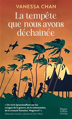 La tempête que nous avons déchaînée, couverture