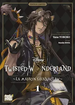Twisted-Wonderland : la maison Savanaclaw : volume 1 + artbook, couverture