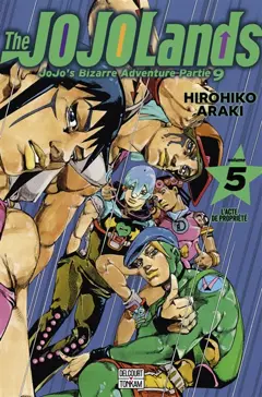 The Jojolands : Jojo's bizarre adventure, tome 5 : L'acte de propriété, couverture