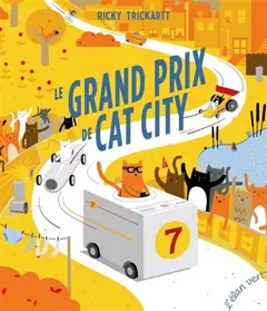 Le Grand prix de Cat City, couverture
