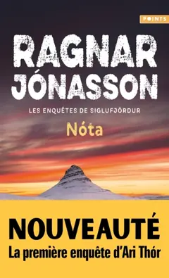 Les enquêtes de Siglufjördur. Nota, couverture
