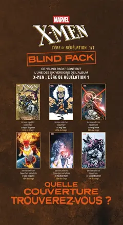 X-Men : l'ère de Révélation : blind pack, tome 1
