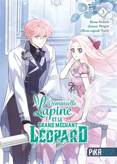 Demoiselle lapine et le grand méchant léopard, tome 3, couverture