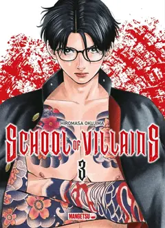 School of villains, tome 3, couverture