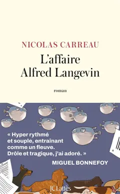 L'affaire Alfred Langevin, couverture