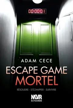 Escape game mortel : roman, thriller young adult, couverture