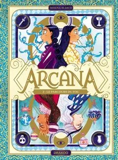 Arcana, tome 2 : Le parcours du fou, couverture