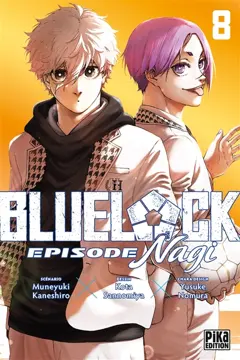 Blue lock : épisode Nagi, tome 8, couverture