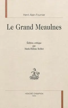 Le grand Meaulnes