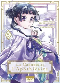 Les carnets de l'apothicaire, tome 5, couverture