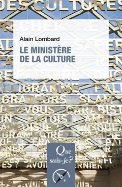Le ministère de la Culture, couverture