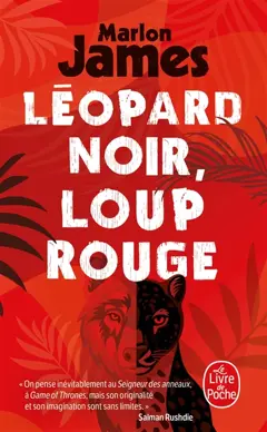 Léopard noir, loup rouge, couverture