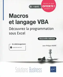 Macros et langage VBA : découvrez la programmation sous Excel