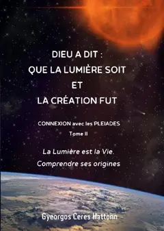 Phoenix journals. Connexion avec les Pléiades, tome 2 : Dieu a dit : que la lumière soit et la Création fut : la lumière est la vie, comprendre ses origines