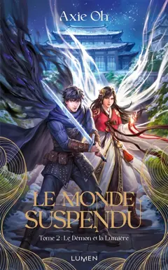 Le monde suspendu, tome 2 : Le démon et la lumière, couverture